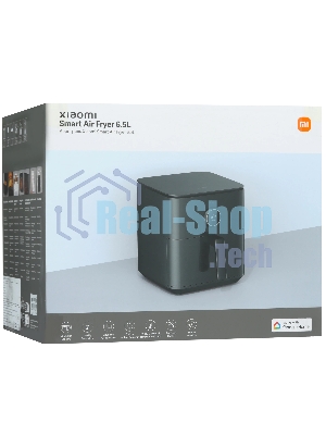 Аэрогриль Xiaomi Mi Smart Air Fryer 6.5L EU черный, 1800 Вт, 6.5 л, сенсор, 12 программ