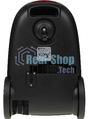 Пылесос Vitek VT-1820 красный/черный, 400/2200 Вт, уборка сухая, пылесборник мешок 4 л