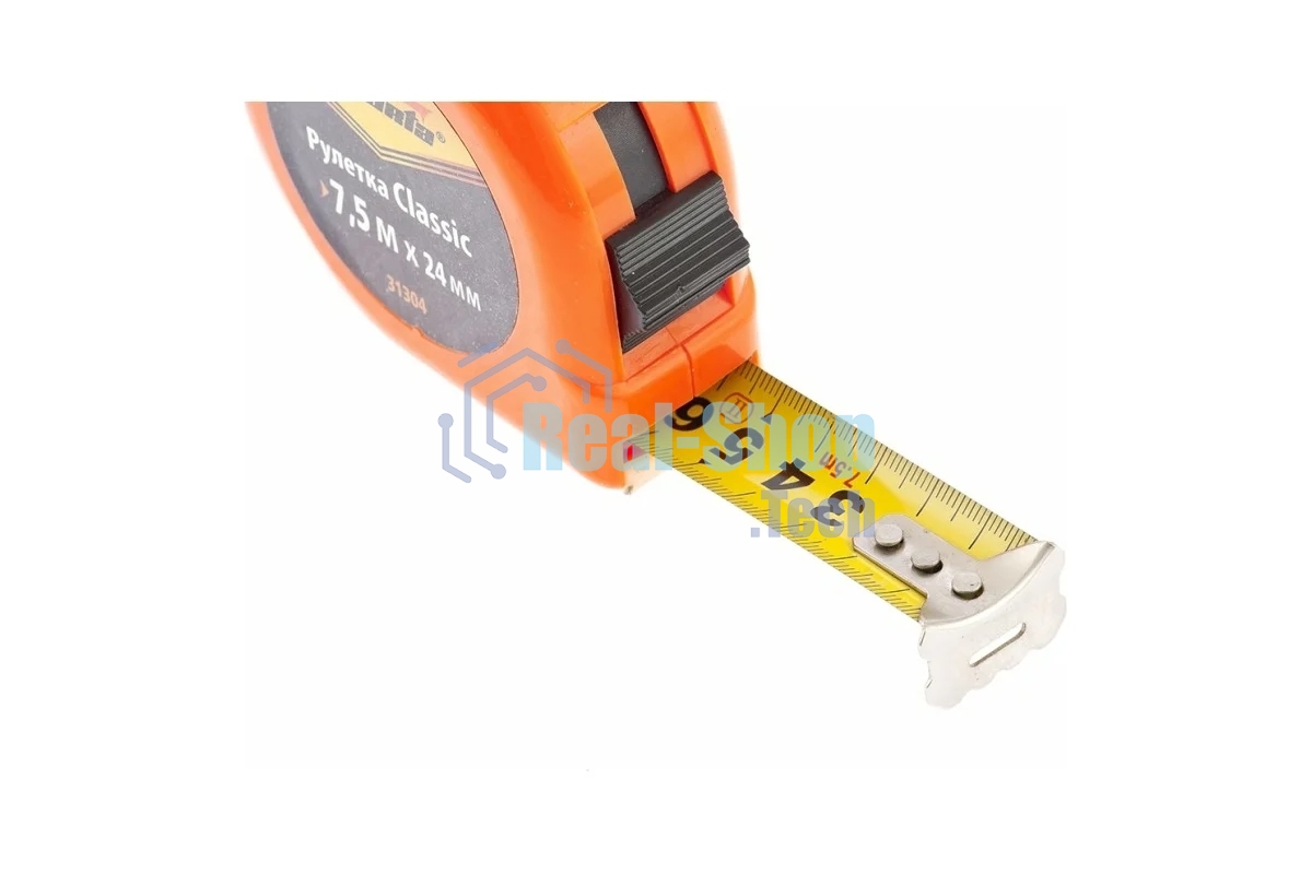 Рулетка Sparta Classic, 7.5 м х 24 мм, пластиковый корпус