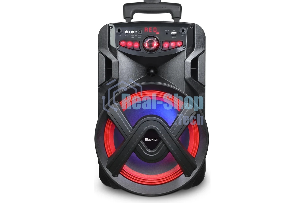 Портативная акустика Blackton Bt PBS2111 черный 20 Вт