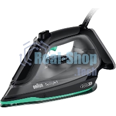 Утюг Braun SI5277GR зеленый/черный, 2700 Вт, 50 г/мин, 220 г/мин, 300 мл