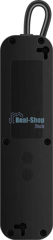 Удлинитель Defender M418 черный, 1.8 м, EURO, 4 розетки, 2200 Вт