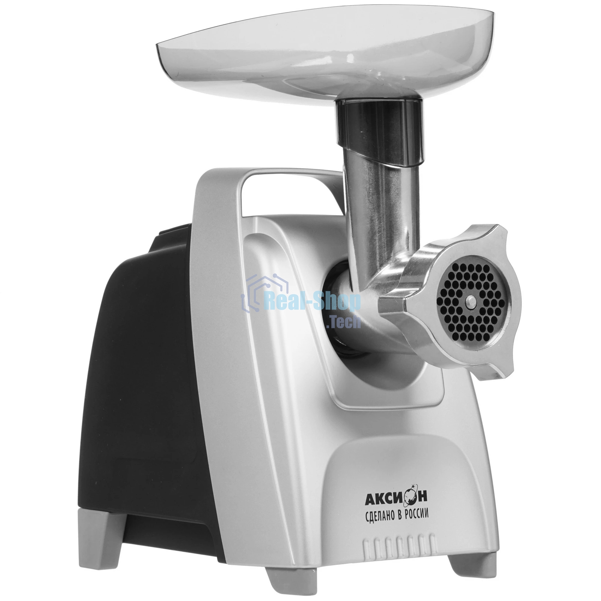 Мясорубка электрическая Аксион М62.03 черный/серебристый, 2000 Вт