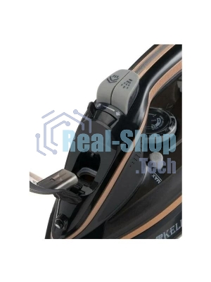 Утюг Kelli KL-1645 черный/коричневый