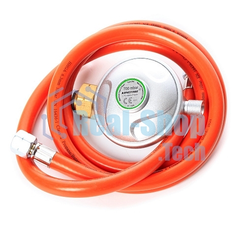 Тепловая пушка газовая RedVerg RD-GH12 1200Вт желтый/черный