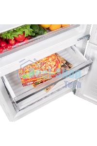 Холодильник Maunfeld MFF1857NFW белый мат. инвертер двухкамерный 336/117л морозилка снизу