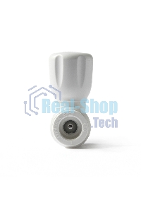 Кран шаровой 25 х 3/4' прямой для радиатора полипропиленовый PPR белый