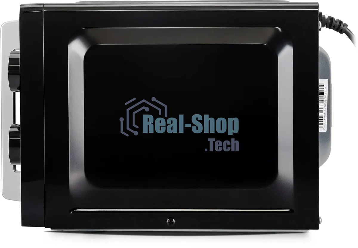 Микроволновая печь Hyundai HYM-M2054 черный/серебристый, 20 л, 700 Вт, переключатели - поворотный механизм