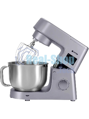 Миксер планетарный Vitek VT-PM0550 2000Вт серебристый