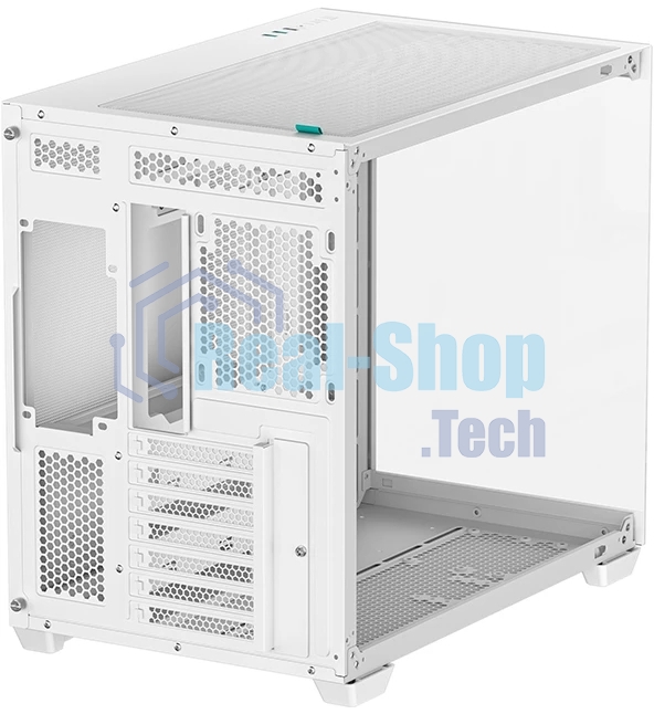 Компьютерный корпус Deepcool CG530 WH белый без БП ATX 2x120мм 2x140мм 2xUSB2.0 1xUSB3.0 audio bott PSU