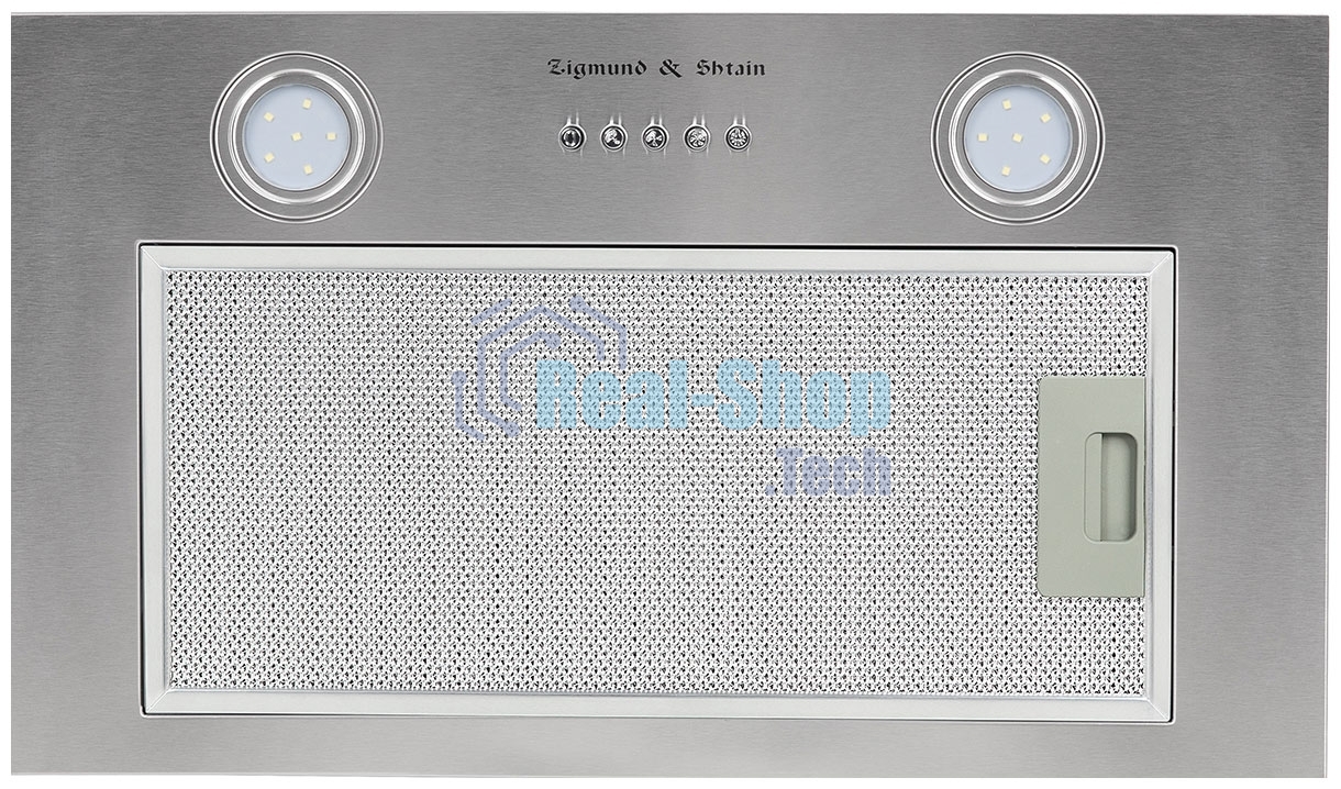 Вытяжка встраиваемая Zigmund & Shtain K 018.5 S нержавеющая сталь, 50 см, 660 куб. м/ч, 58.6 дБ