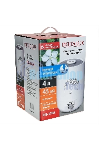 Увлажнитель воздуха ультразвуковой DELTA LUX DE-3704 белый