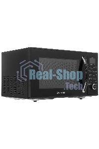 Микроволновая печь BRAYER BR2503 черный, 23 л, 900 Вт, переключатели - кнопки, поворотный механизм