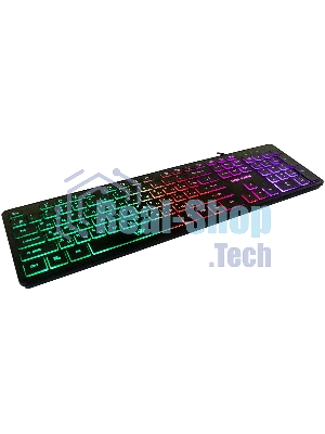 Комплект клавиатура+мышь Dialog Gan-Kata KMGK-1707U проводной, USB, 1600 DPI, чёрный
