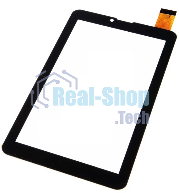 Сенсорное стекло (тачскрин) ZYD070-237, черное