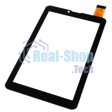 Сенсорное стекло (тачскрин) ZYD070-237, черное