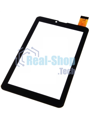 Сенсорное стекло (тачскрин) ZYD070-237, черное