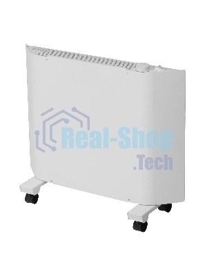 Конвектор Denzel XCE-1000 белый, 1000 Вт, 15 м2, термостат