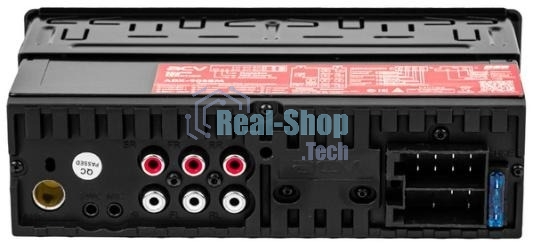 Автомагнитола ACV ADX-905BM, 1 DIN, Bluetooth, USB Type-A, AUX, пульт ДУ