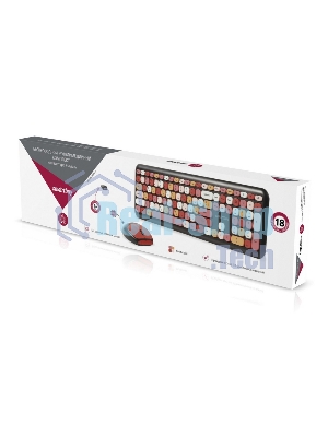 Комплект клавиатура+мышь Smartbuy (SBC-666395AG-K) 666395 черный