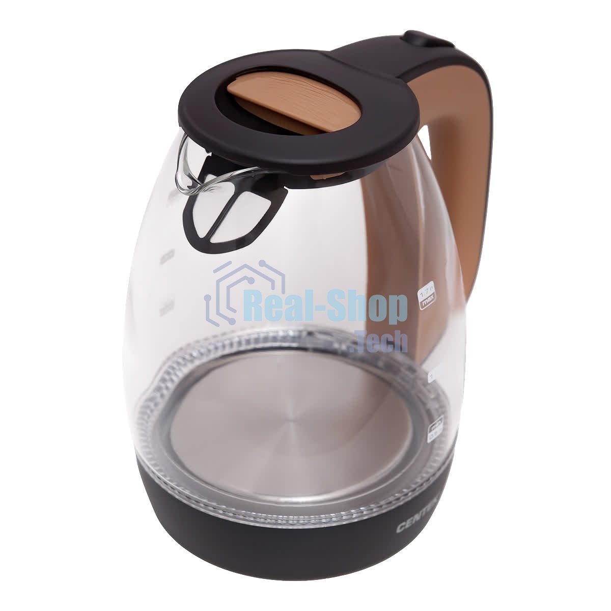 Чайник электрический Centek CT-0056 кофейно-бежевый, 1,7л, 2200Вт (в уп. 6 шт)