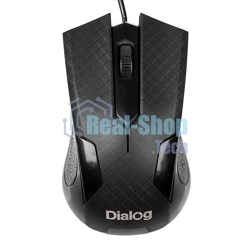 Мышь проводная Dialog Pointer MOP-08U черный, 800 dpi, USB, кнопки - 3