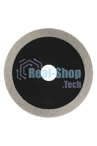 Диск алмазный отрезной Denzel ф125 х 22,2 мм, Сплошной, мокрое резание, HWD92