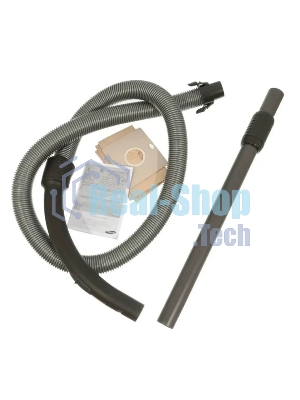 Пылесос Samsung VCC5251V3R красный/серый, 410/1800 Вт, уборка сухая, пылесборник мешок 2л
