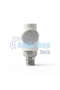 Кран шаровой 25 х 3/4' прямой для радиатора полипропиленовый PPR белый