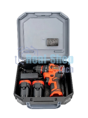 Дрель-шуруповерт Edon UAD-16BL, 16 В, 1,5 Ач, 30 Нм, бесщеточный