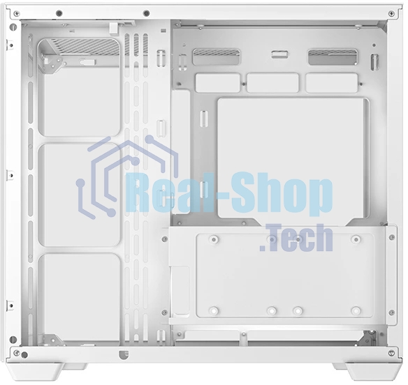 Компьютерный корпус Deepcool CG530 WH белый без БП ATX 2x120мм 2x140мм 2xUSB2.0 1xUSB3.0 audio bott PSU