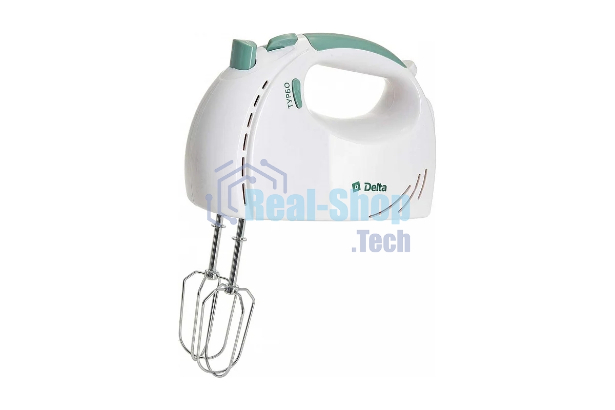 Миксер Delta DL-5061 белый с зеленым