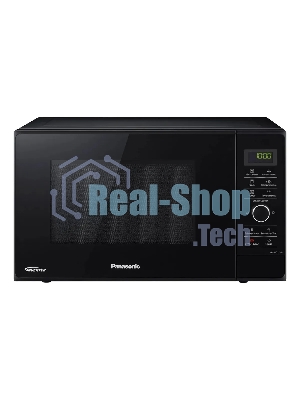 Микроволновая печь Panasonic NN-GD37HBZPE черный 23 л, 1000 Вт, переключатели - сенсор, поворотный механизм