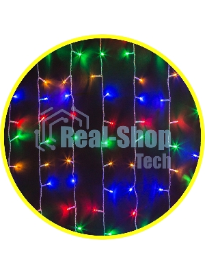 Гирлянда Navigator NGF-C01-288RGbY-8-1.5x1.5m-230-C8-TR-IP20