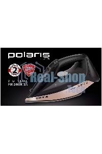 Утюг Polaris PIR-2483К черный/золотой