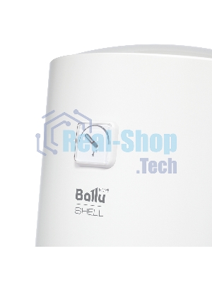 Водонагреватель электрический Ballu BWH/S 80 Shell белый, накопительный, 80 л, 1,5 кВт