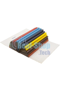 Бумага цветная Silwerhof одност. 16л. 8цв. A4 Монстрики 50г/м2 обл.бум.офсет скрепка