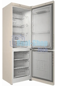 Холодильник Indesit ITR 4180 E бежевый двухкамерный 220/78л морозилка снизу