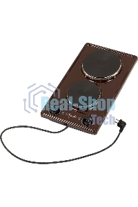 Плита настольная электрическая Лысьва ЭПБ 22 коричневый (настольная)