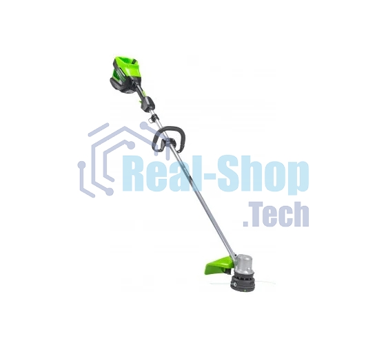 Триммер аккумуляторный GreenWorks GD82LTk5, 82V, 40 см, бесщеточный, с 1хАКБ 5 А·ч и ЗУ (2110607UB)