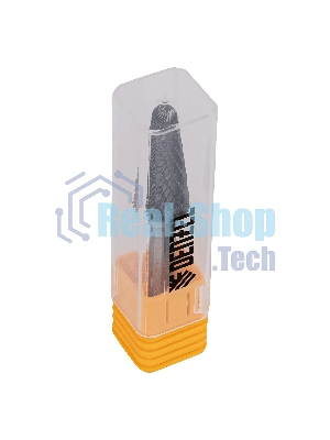 Борфреза по металлу Denzel твердосплавная, коническая закругленная, тип-L, 12 мм