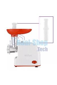 Мясорубка электрическая Kitfort КТ-2113-3 1000Вт белый/красный