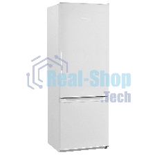 Холодильник Nordfrost NRB 122 W белый двухкамерный 205/70л морозилка снизу, капельная система