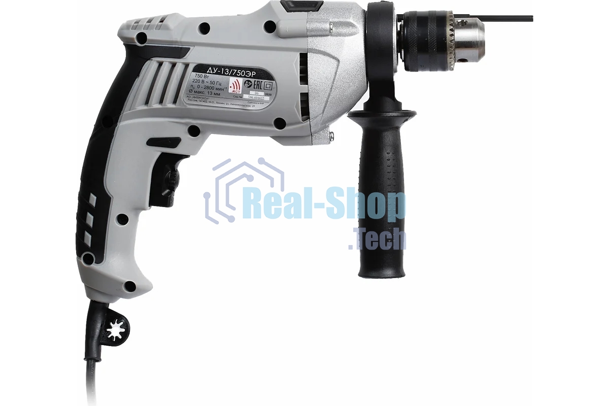 Дрель ударная ИНТЕРСКОЛ ДУ-13/750ЭР 546.1.0.00