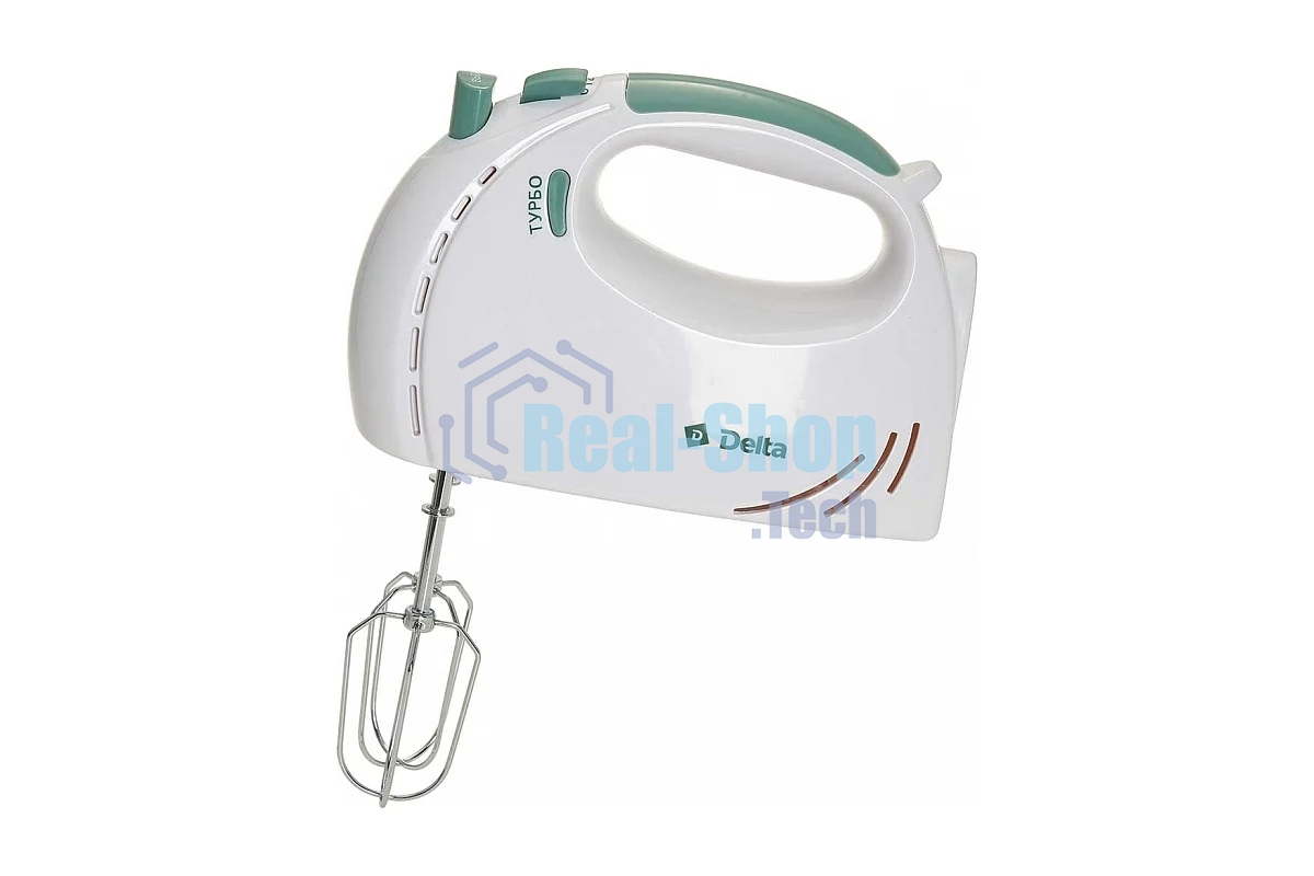 Миксер Delta DL-5061 белый с зеленым