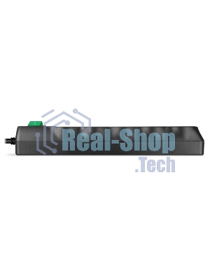 Сетевой фильтр SVEN SF-10E-16 5,0 м (10 розеток) черный