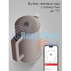 Чайник электрический умный Redmond SkyKettle KM-231S серо-коричневый