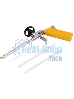 Пистолет для заполнения пустот Deko DKFG01 желтый/серебристый