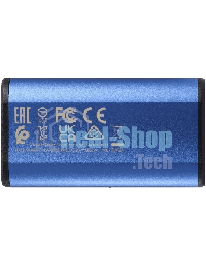Внешний SSD ADATA External SE880, 500Gb, USB 3.2 Gen2 Type-C, R/W 2000/2000 MB/s, синий