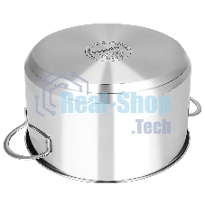 Кастрюля из нержавеющей стали APPETITE SH05273 pretty 2,7 л, стеклянная крышка с ободком и пароотводом, диаметр 18 см.